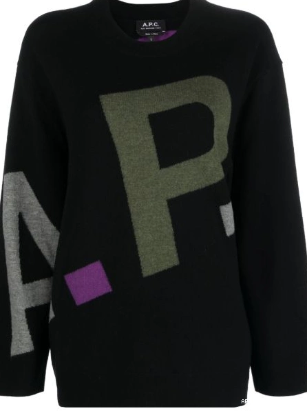 wool jumper A.P.C. Women logo-print 0424